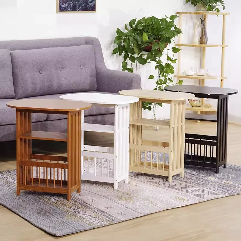 

Nordic folding small coffee table small apartment simple modern home creative movable mini bedside table