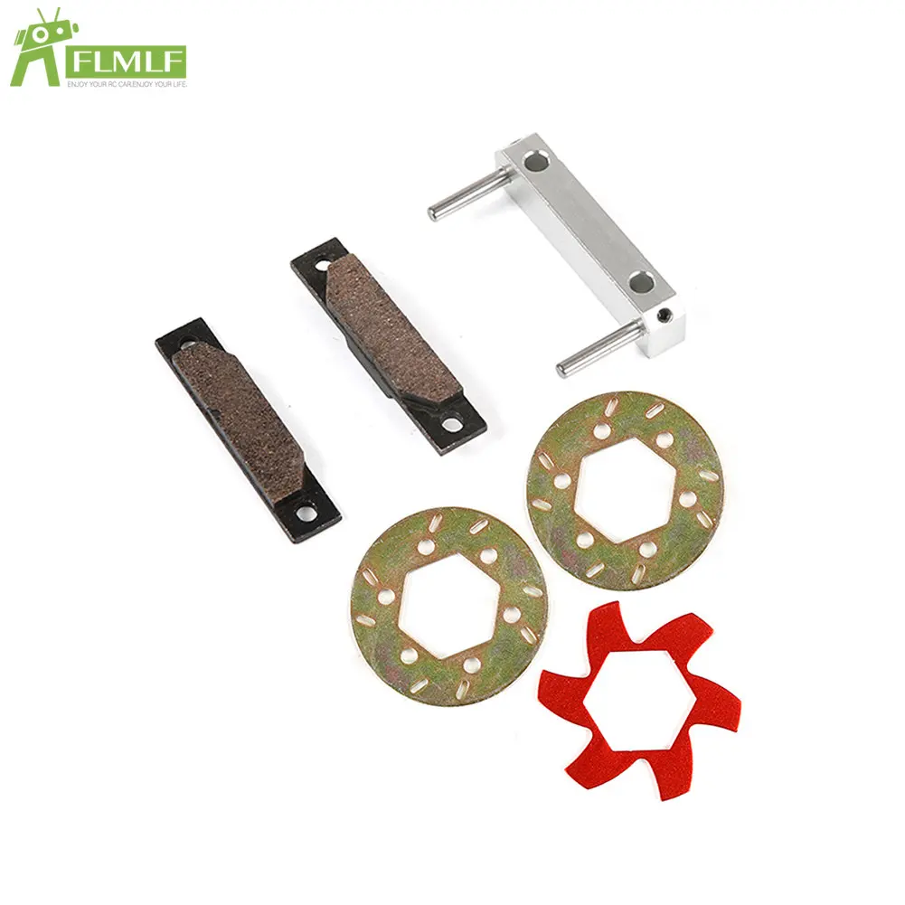 1/5 RC Model Alloy Brake Pad Brakes Disc Set Fit for 1/5 HPI ROFUN BAHA ROVAN KINGMOTOR BAJA 5B 5T 5SC SS Truck Rc Car Toy Parts