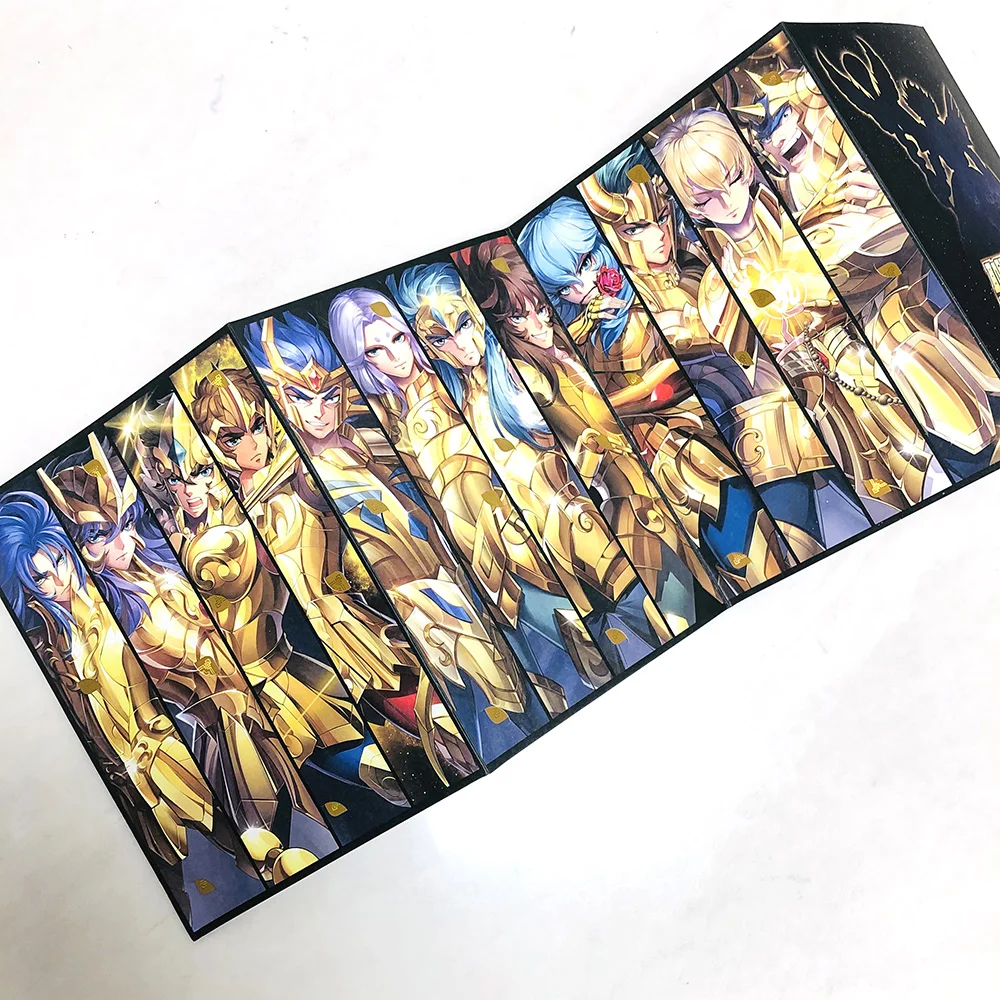 12pcs/set Original Saint Seiya 30th Anniversary Limited Shining