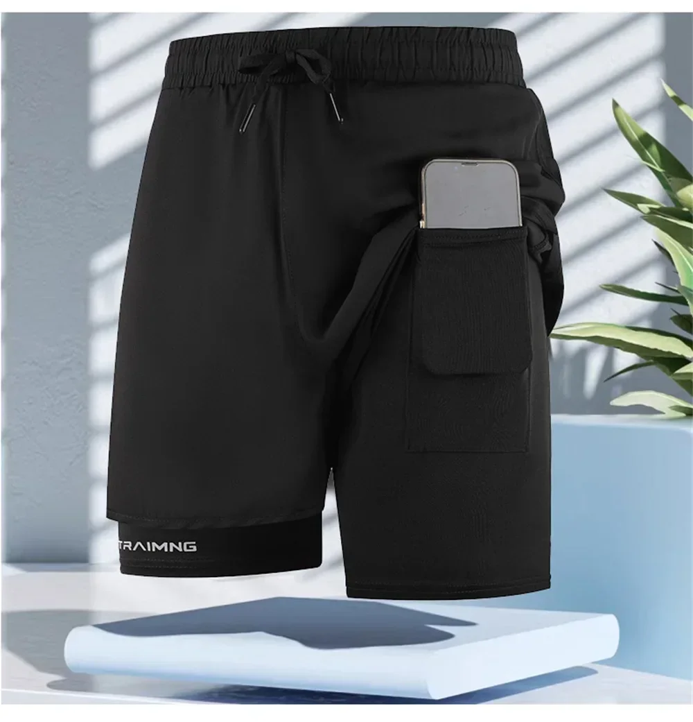 Herren 2026 Schnelltrocknende Mehrfarbige Fitness-Sport-Freizeitshorts Bequeme Atmungsaktive Dünne Lockere Outdoor-Freizeitshorts