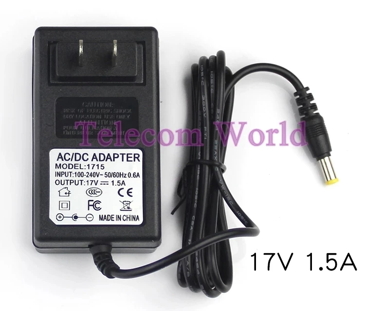 

Free Shipping Charger Adapter 17V 1.5A for Ilsintech SWIFT KF4/ KF4A FTTH Fiber Optic Fusion Splicer power adapter