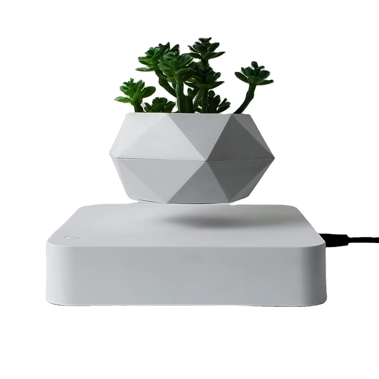 HCNT  Levitating Air Bonsai Pot Flower Pot Planters Magnetic Suspension Floating Plant Pot for Gifts