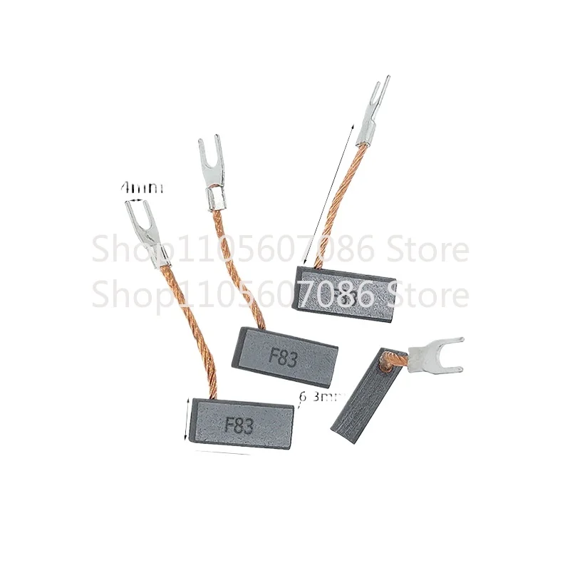 Applicable To F83 DC Motor Carbon Brush, Brush 6.3X9.6X22MM