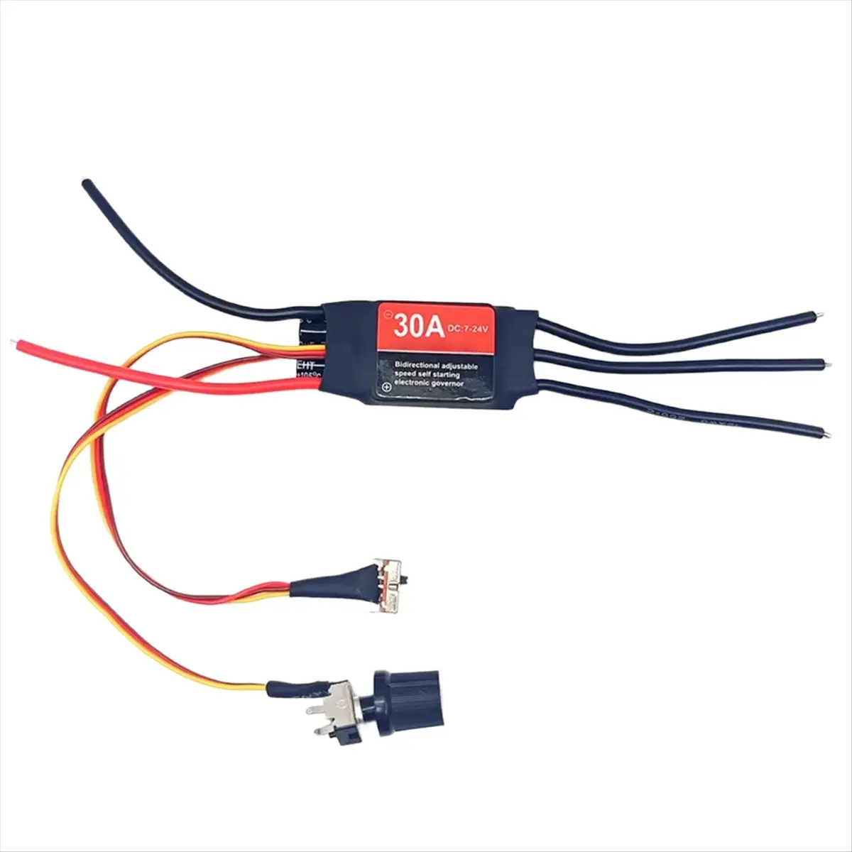 A10I 2-6S 30A ESC Bidirectional Self Starting Brushless Electric Regulation Speed Controller for DIY Fan