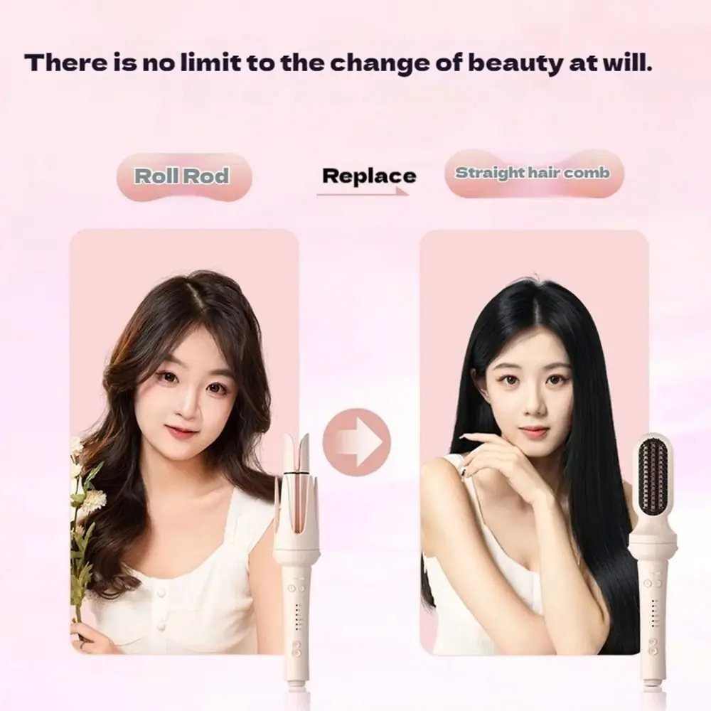 

Ceramic Automatic Hair Curler Negative Ion 5-in-1 Iron Hair Straightening Comb Anti-scald Automatic Curling Curling Iron