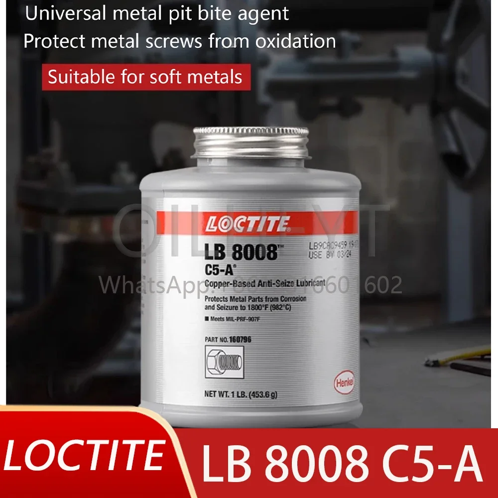 For LOCTITE LB 8008 CA-5 Copper-based Anti-seize Agent High Temperature Grease Wheel Anti-seize Stainless Steel Screw Chain Gear