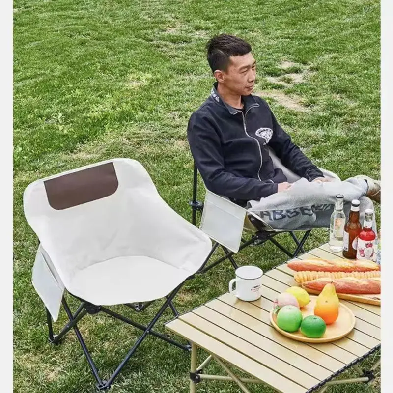 Outdoor Folding Chairs, Moon Chairs, Portable Lounge Chairs, Fishing Chairs, Camping, Picnics, Leisure Beach Chairs, Mazha