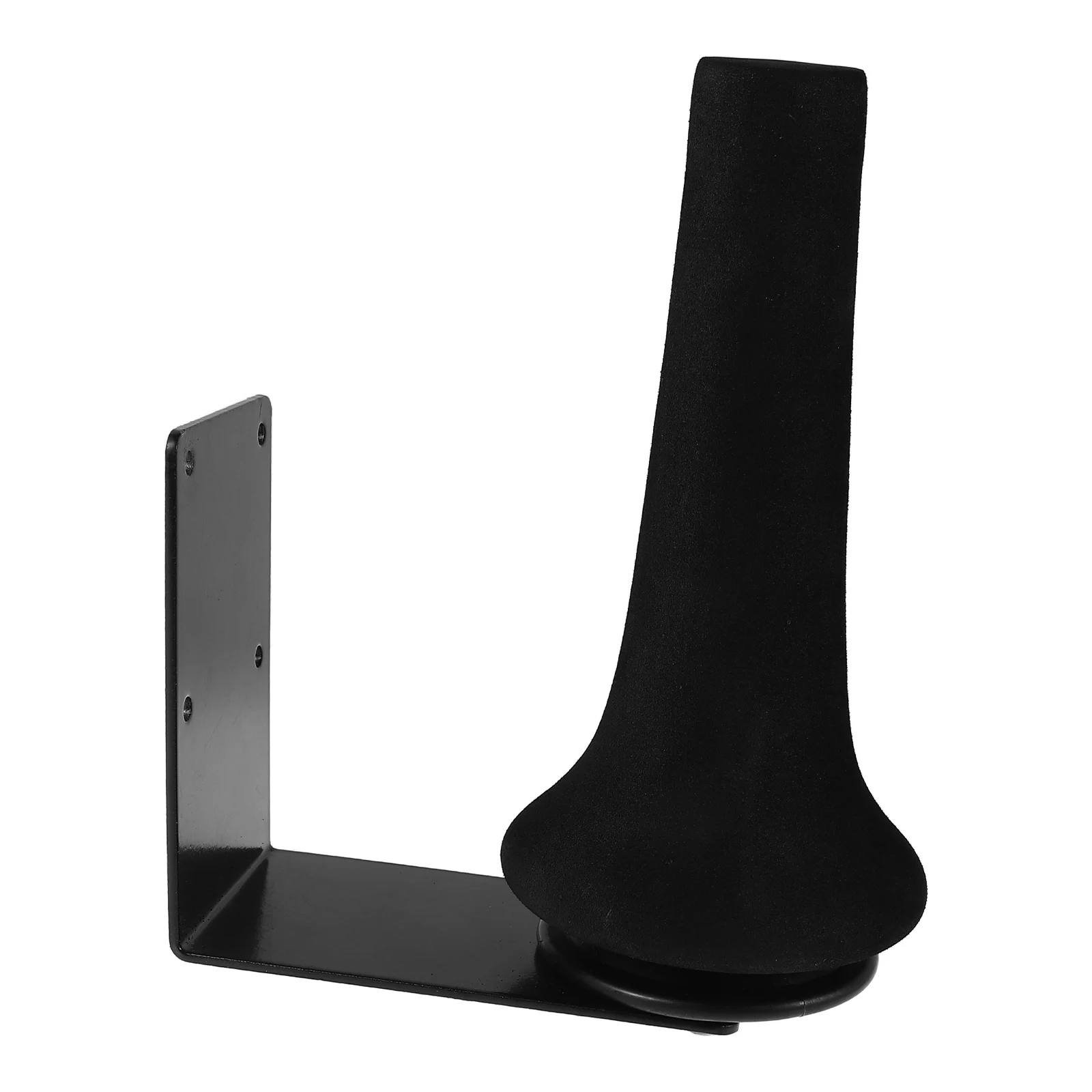 แซ็กโซโฟนขลุ่ย Clarinet อุปกรณ์เสริมผนังสีดําผู้ถือจอแสดงผลตรงท่อ Rack Storage Mount แขวนแบนขาตั้งเครื่องมือ