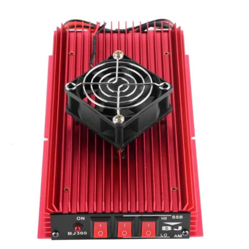 Mini‑Size CB Radio Power Amplifier, 3‑30MHZ High‑Power RF Amp Support FM AM SSB 100W‑300W Output