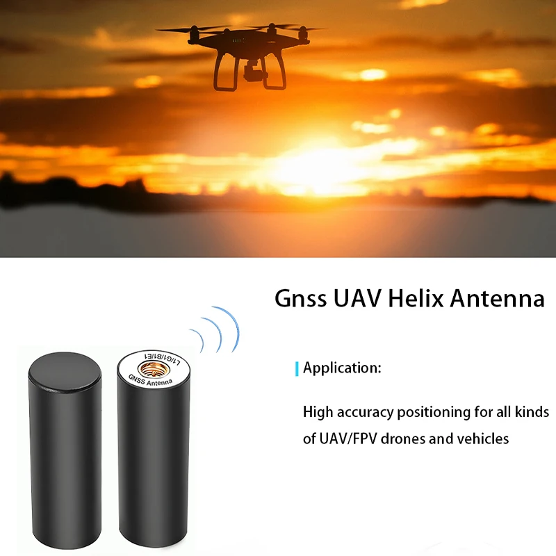 Travelight Single BandL1/B1/G1/E1 Gnss Helical Antenna Four Arm Spiral Antenna for UAV Drone  F9p Gnss Module