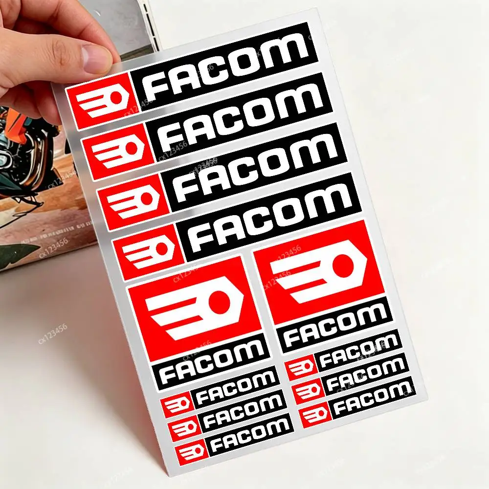 Multi-size Industrial Style Decor Stickers Waterproof PVC Vinyl Decals for Toolbox Motorcycle Helmet Car Window DIY Ornament