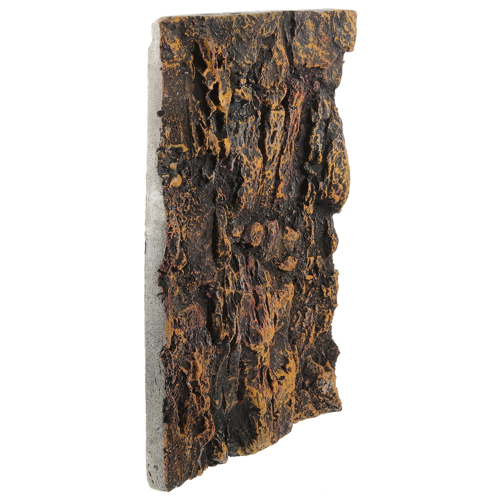 

Rock Decorative Panels 3D Fish Tank Background Reptile Terrarium Vivarium Snake Habitat PU85-3 Yellow Rock Simulated Decorations