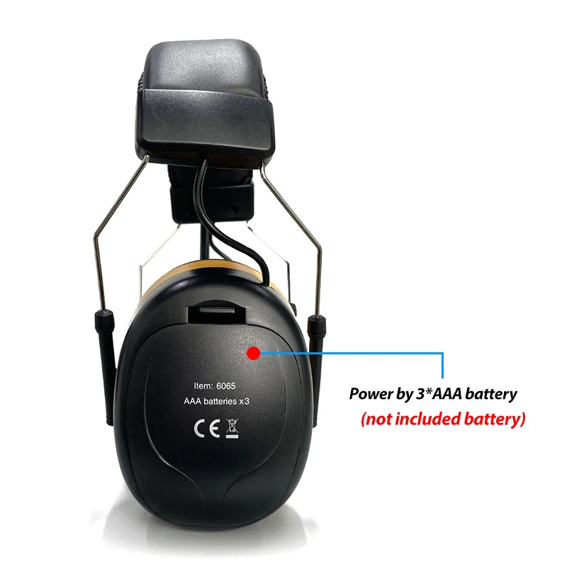 Protección auditiva auriculares radio AM/FM Bluetooth digital - imagen 4