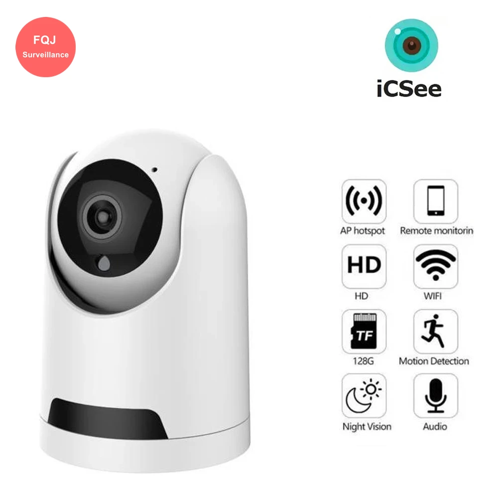 

4MP Mini IP Camera Wireless WiFi Pan Tilt 3.6mm Security Surveillance Infrared Camera Baby Monitor Two Way Audi ICSEE Remote