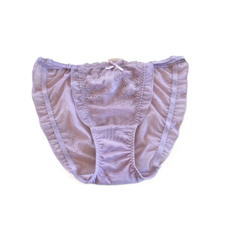S741 Long-term New Model, Girl Cute Lace Mesh Women's Triangle Adjustable Elastic Waist Women's Underwear