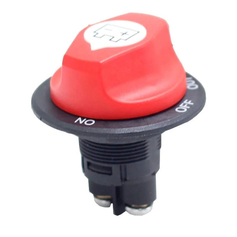 Boat DC 12V 50A Car Rally Battery Switch Disconnecter Power Isolator Cut Off Switch Kit For Truck Car Motorcycle