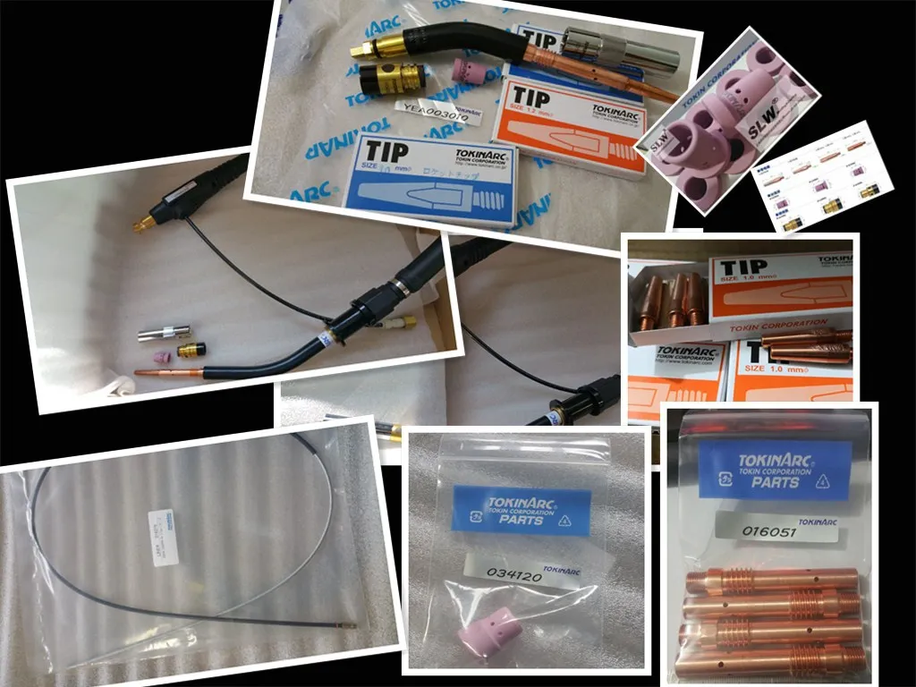 5PCS Supply TOKINARC Dongjin welding torch body, semi-automatic welding torch bending assembly, product code 022012