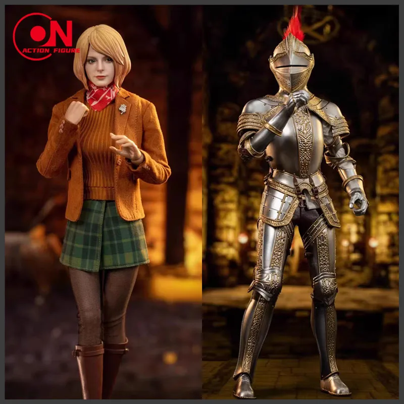 2024 Q4 SWTOYS 1/6 Ashley Movable Eyes Action Figure FS057 Normal Suit FS058 Armor Ver. Female Soldier Figurine Full Set Model