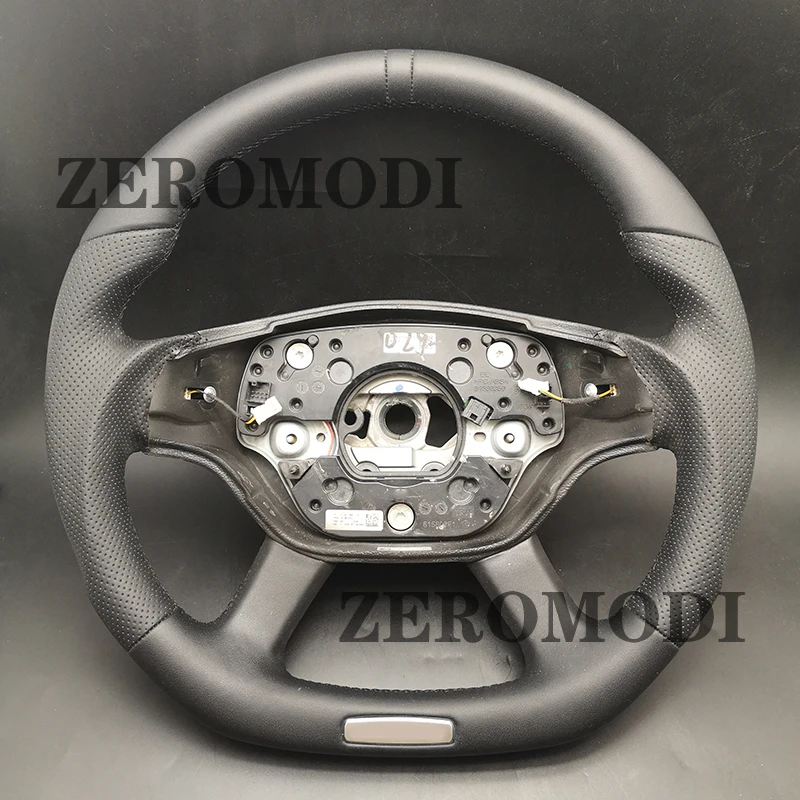 For Mercedes Benz CL-Class C216 S-Class W221 2006 2007-2010 Perforated Leather Steering Wheel Leather