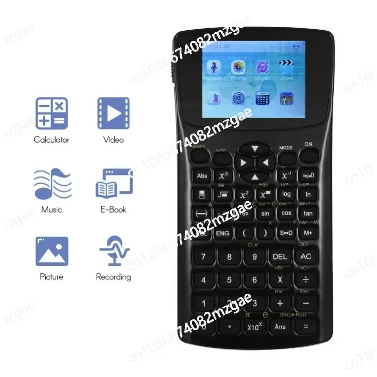 Magic Calculator with E-book Reading Voice Recording Function for Students, Emergency Button with Privacy Film