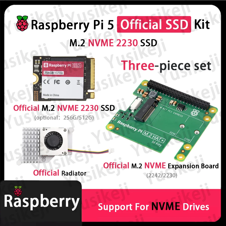 Raspberry Pi 5 NVMe SSD 256 ГБ / 512 ГБ | AliExpress