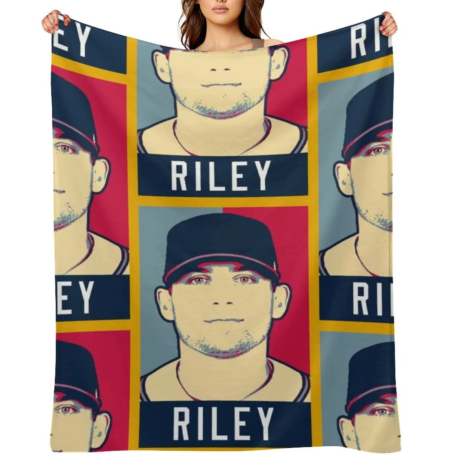 

Austin Riley Artwork Throw Blanket Sleeping Bag Thermals For Travel sofa bed Decorative Throw Blankets