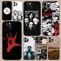 Band S-System of a D-Down Phone Case For iPhone 16,15,14,13,12,11,Pro,X,XS,Max,XR,Plus,Mini Soft Black Cover