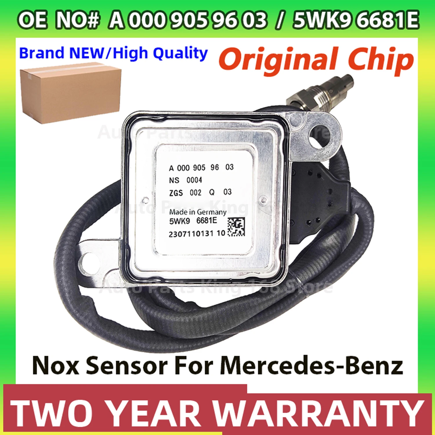 

A0009053603 5WK96681E оригинальный новый датчик оксида азота NOx 5WK96681D 0009053403 A0009055100 для Mercedes Benz W166 W212 W222