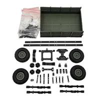 WPL B14 B24 B16 B36 4WD 6WD Military Truck Suspension 4 Wheel Trailer Upgrade DIY Modified Climbing Off-road Vehicle Model Parts