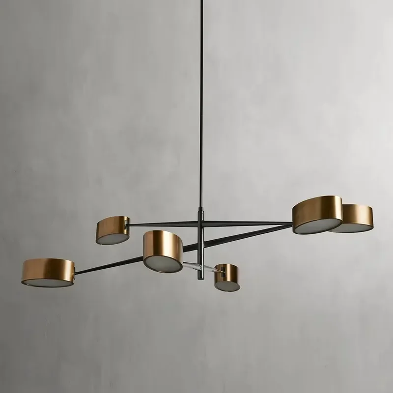 Modern Minimalist Creative Living Room Dining Room Led Long Chandelier Pendant Light