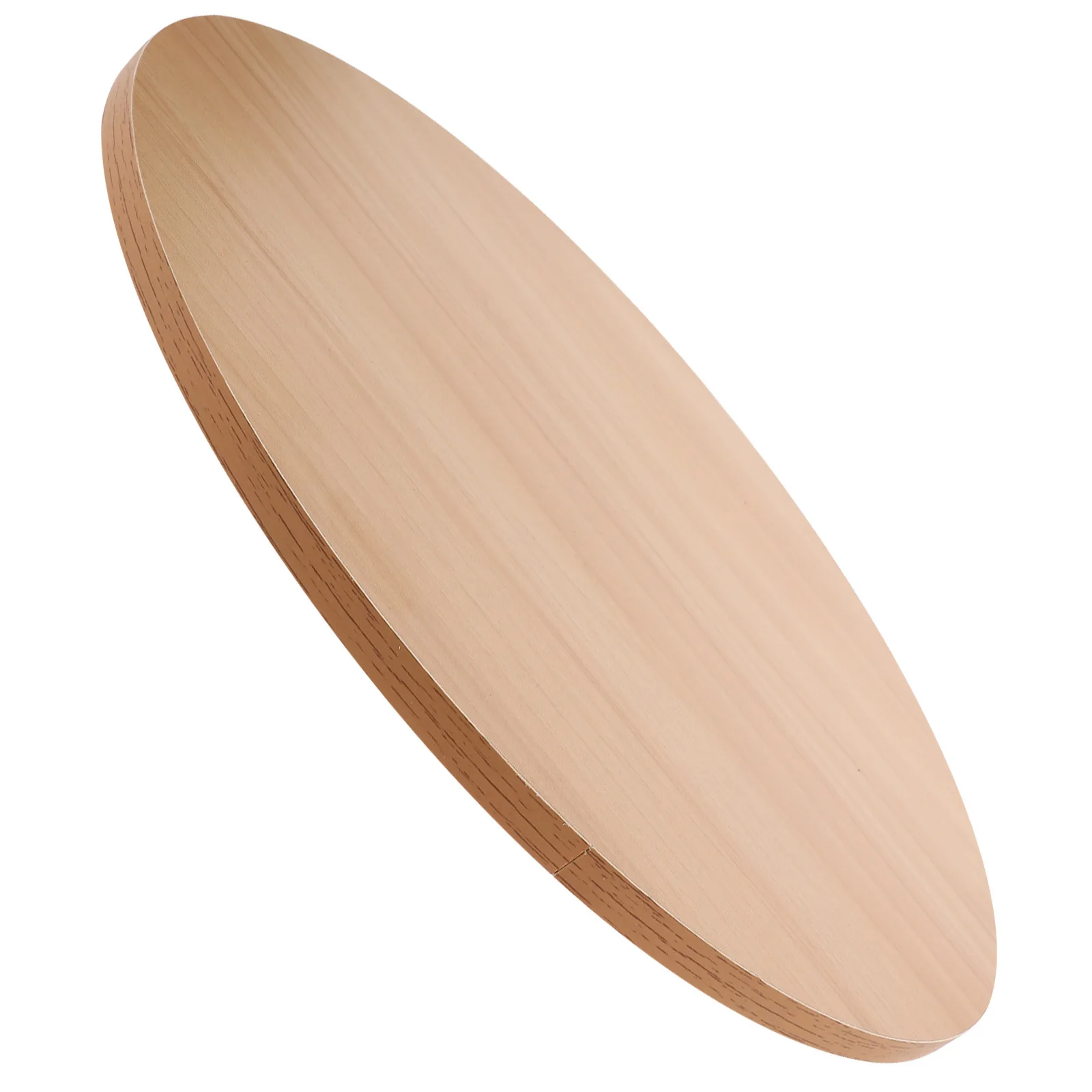 

Natural Wood Grain Thick Round Table Wood Desktop Replacement Coffee Table Dining Countertop Easy Clean
