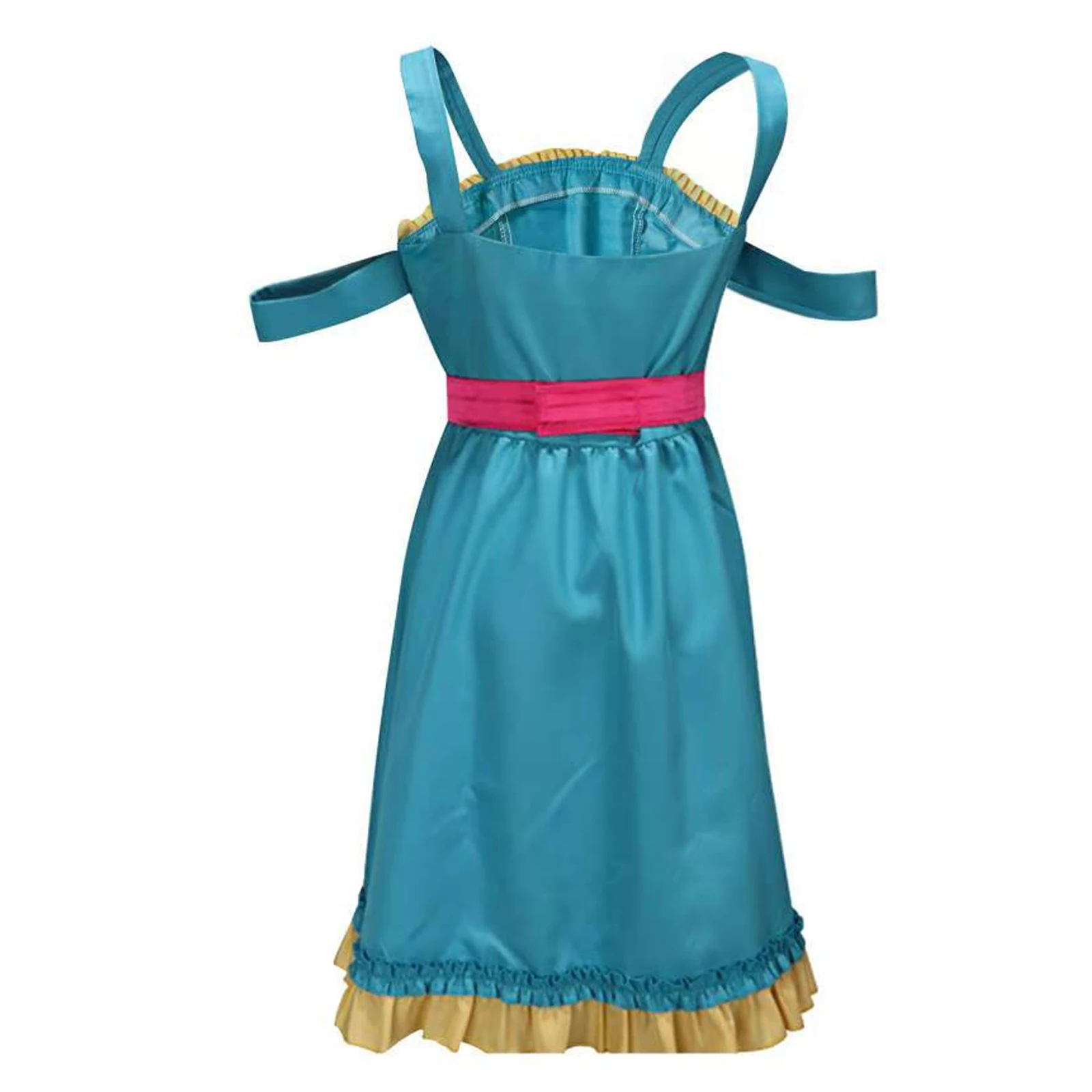 فستان نسائي من Fluttershy مع ربطة عنق ليتل بوني مع ربطة عنق لزي الهالوين