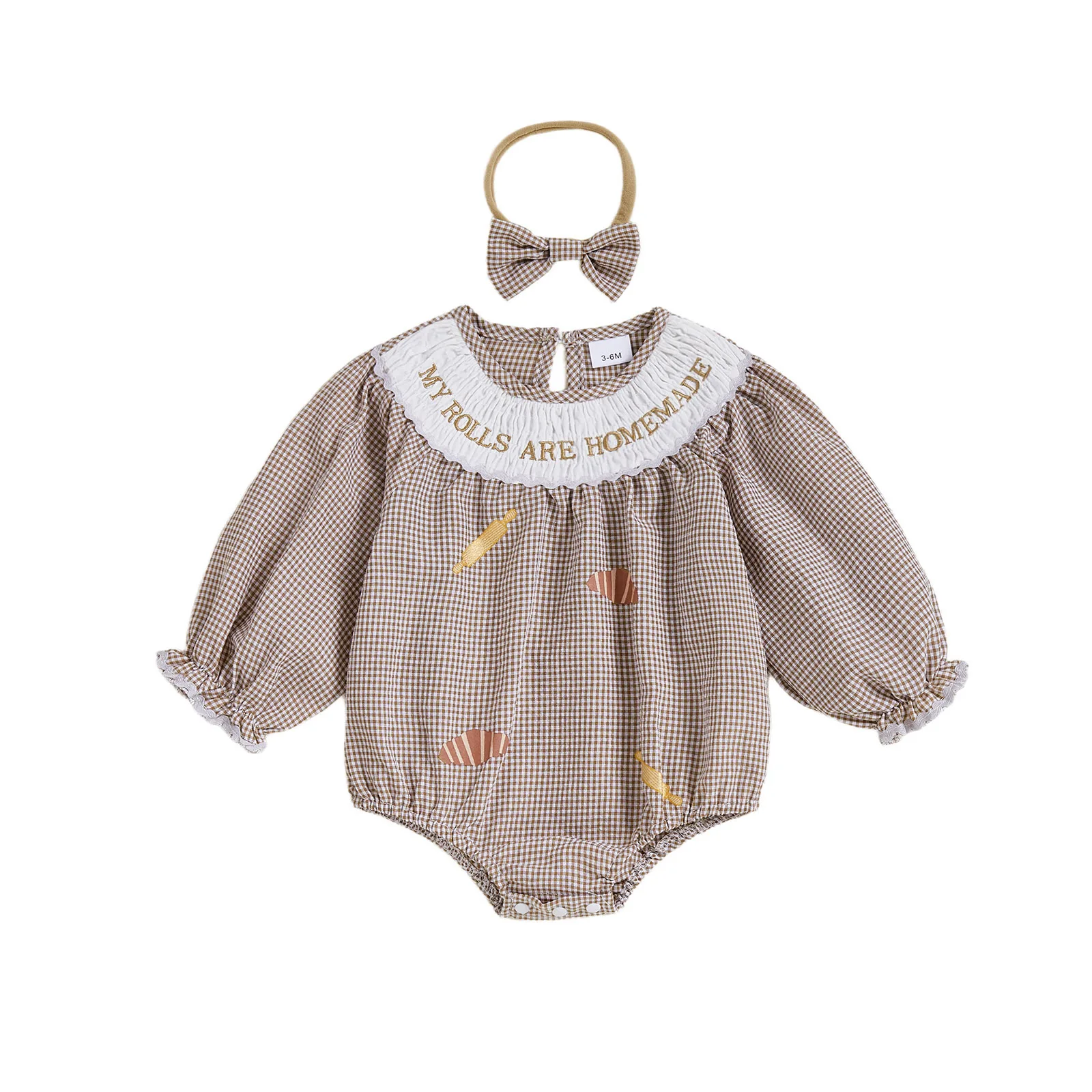 

Adorable Baby Boys Christmas Romper Santa Claus Print Long Sleeves Jumpsuits and Matching Hat Set for Winter Festivities