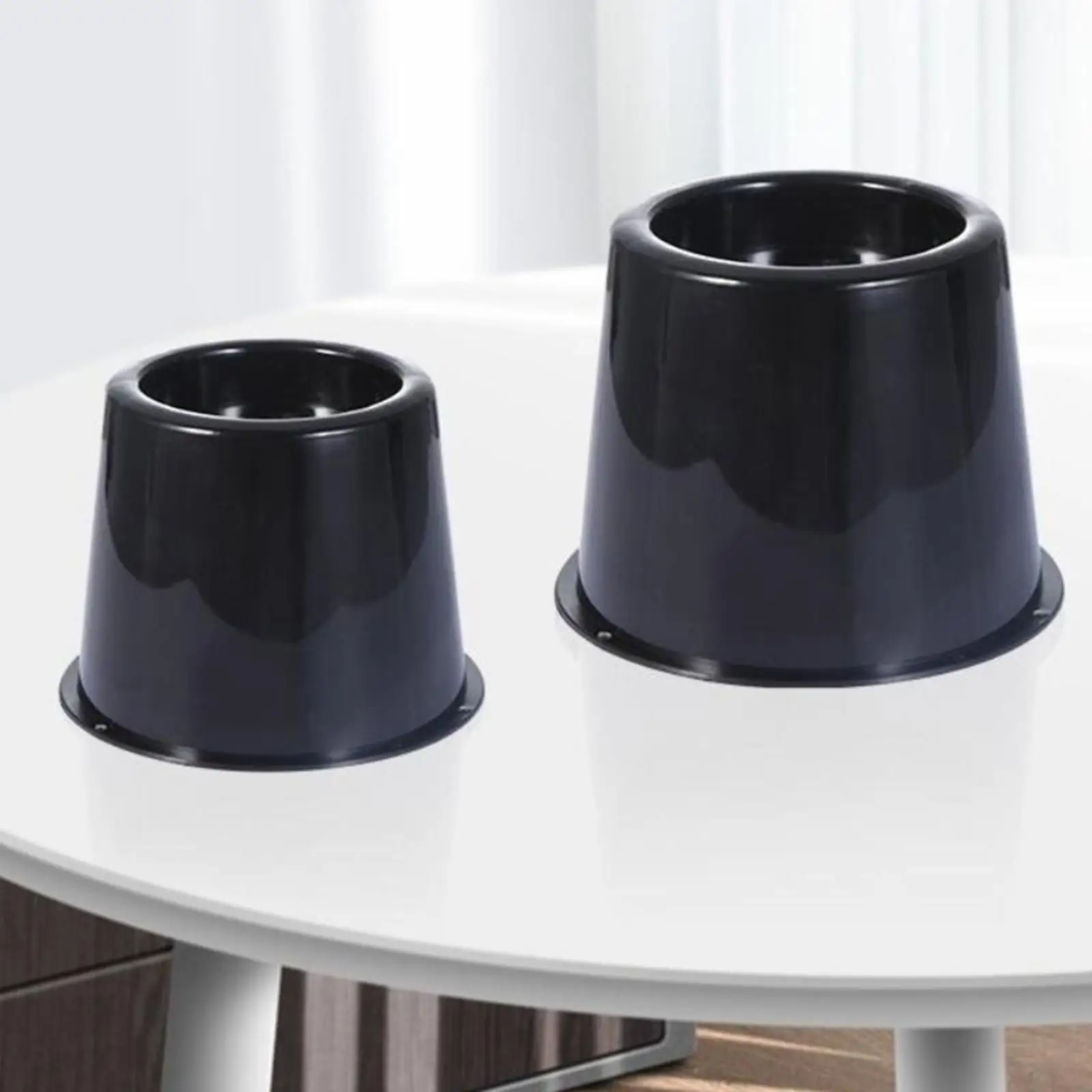 Bed Lifter Furniture Risers Heavy Duty Plastic Anti Slip EVA Base Suitable for Washing Machines Sofas Tables Chairs