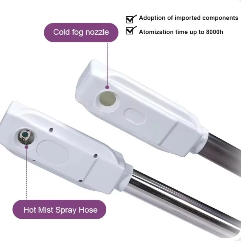 Nebel Dampf Gesichts Schönheit Maschine Hautpflege Werkzeuge Meistverkaufte Gesichtsdampfer Mit Kalten und Heißen Dampf