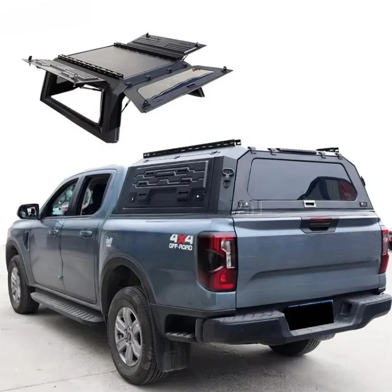 

Hot Selling Aluminum Universal Hardtop Canopy 4x4 Pickup Truck Bed Camper Topper Exterior Accessories