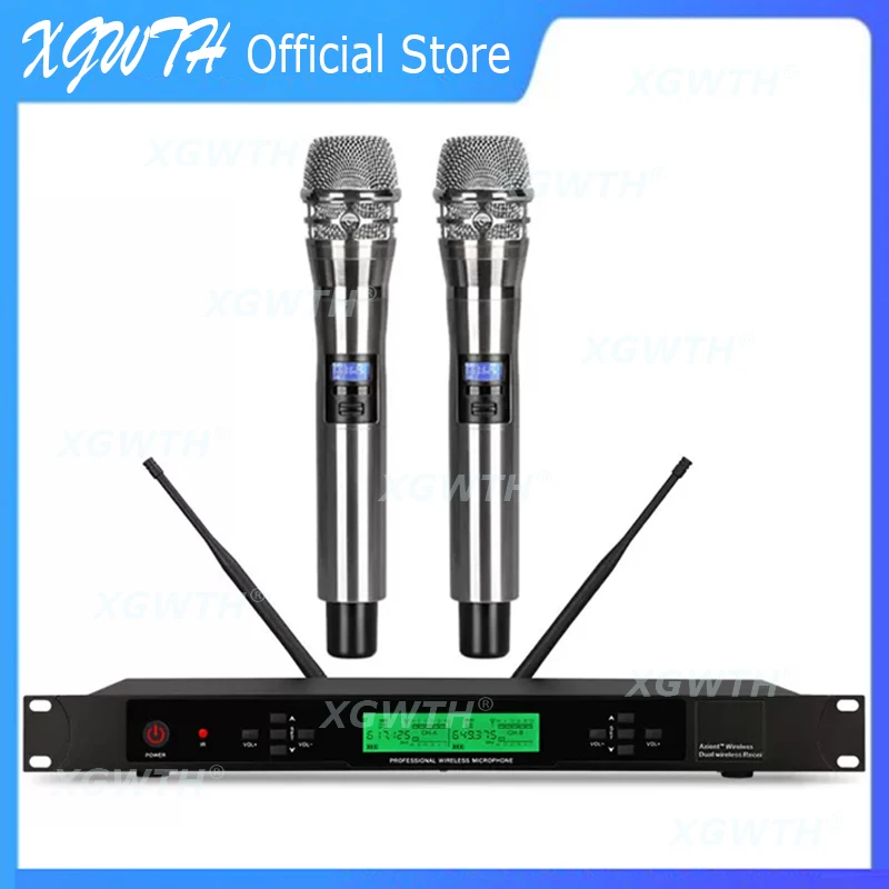 ULXD Digital UHF Wireless Microphone System DJ Karaoke Handheld Mic SKM8 SKM9000 Cordless Radio Cardioid Dynamic Microfone Stage