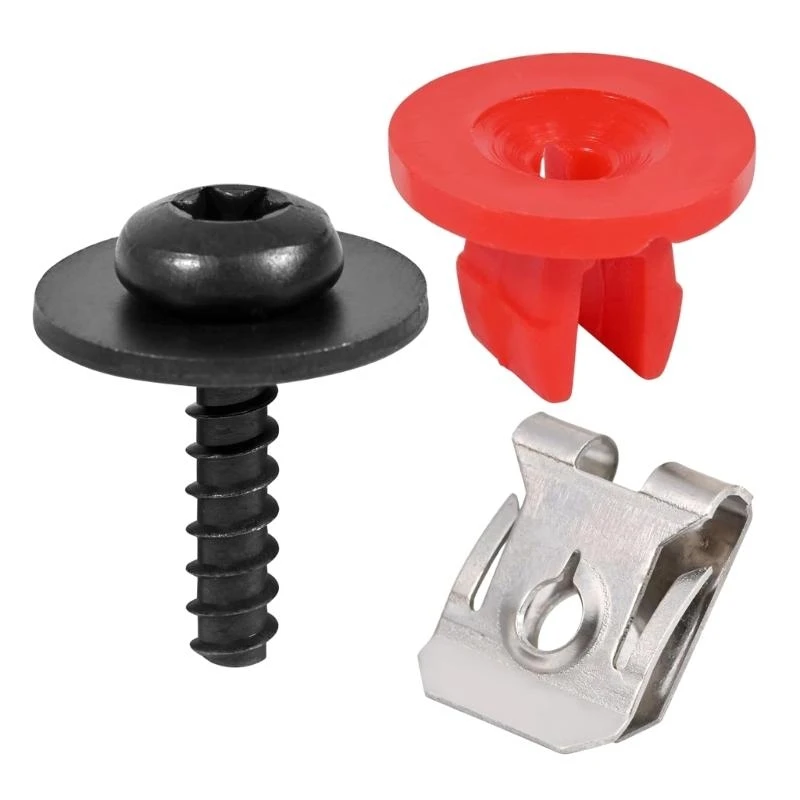 

Engine Under Cover Fastener Set Engine Splashes Shield Screw for Automotives