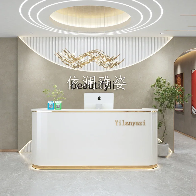 Front desk Reception desk Beauty salon Shop Health salon Hair salon Bar checkout page