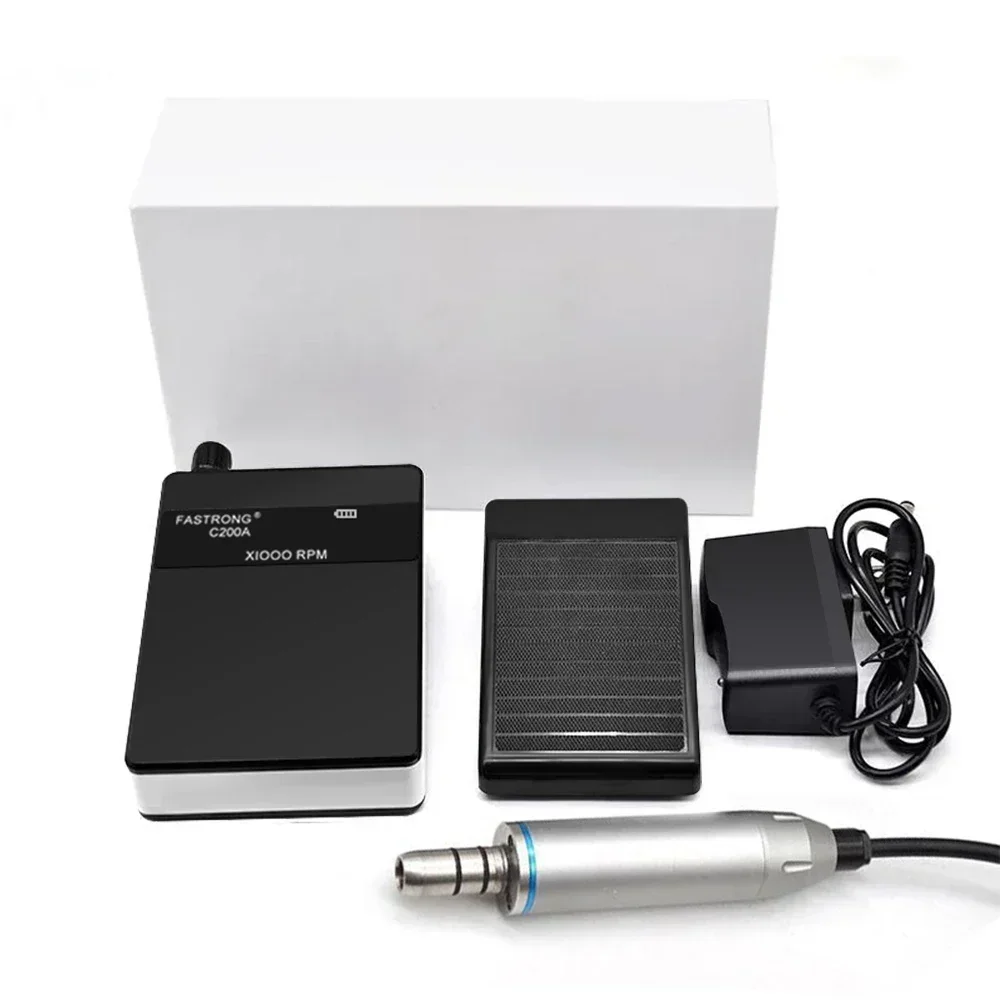 

ELIJAH Dental Portable Micromotor Polishing Machine Rechargeable for E-Type Dental Low Speed Handpiece With Digital Display