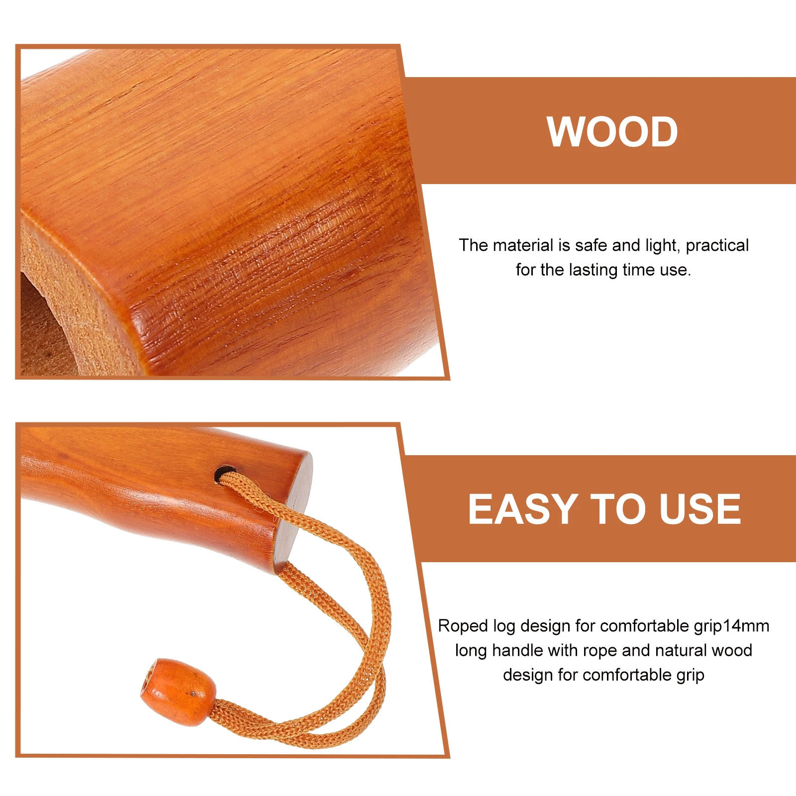 

Umbrella Handle Replacement Straight Lightweight Anti-Slip Grip Secure Comfortable Rain Umbrella Accessory Replacement Part