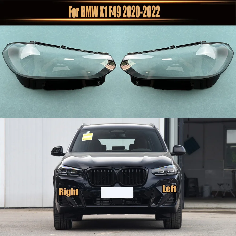 

For BMW X3 G01 G08 2022-2024 Transparent Lampshade Headlamp Cover Lamp Shade Headlight Shell Lens Plexiglass Car Accessories