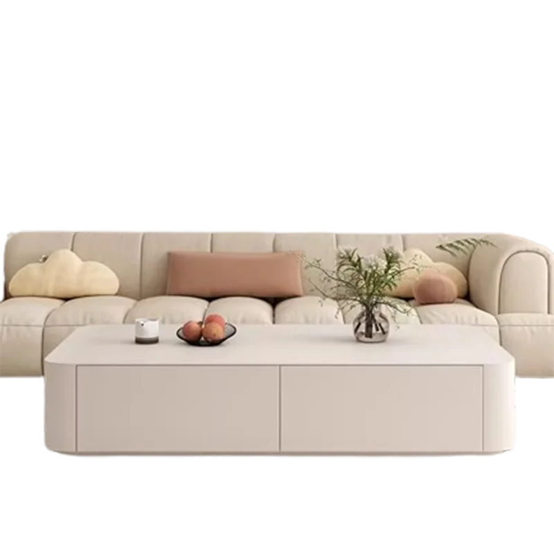 Modern Luxury Coffee Tables White Nordic Premium Square Coffee Tables Magazine Glam Muebles Para El Hogar Furniture Living Room