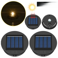 Solar Lantern Replacement Parts Outdoor Hollow Projection Lantern Electronic Accessories Suitable for Outdoor Hanging