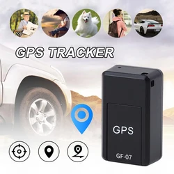 Mini GPS Tracker Gf 07 Vehicle 2G Locator for Car Bicycle Dogs Cats Kids Motorcycle Bike Location Tracking Device Accessory