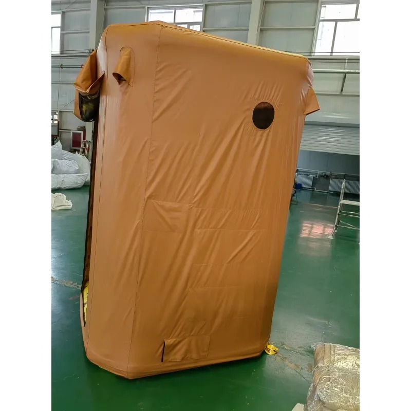 2025 بالجملة دبي فاخر 2*2 متر خيمة قابلة للنفخ مقاوم للماء شاطئ التخييم في الهواء الطلق قماش خيمة