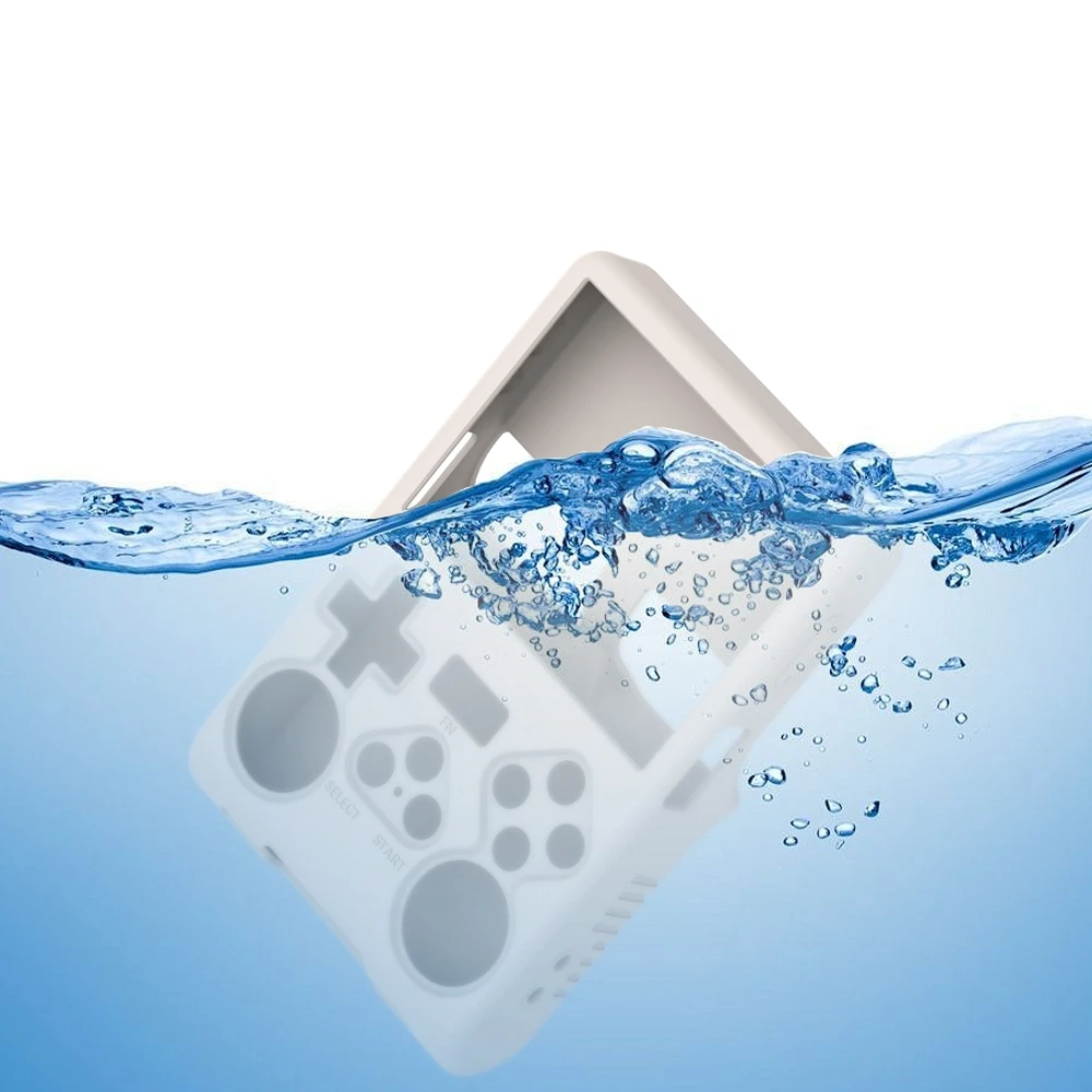 Étui de protection en Silicone pour Console de jeu portable rétro R40S Pro, coque souple Anti-chute, accessoires pour Console de jeu R40S Pro