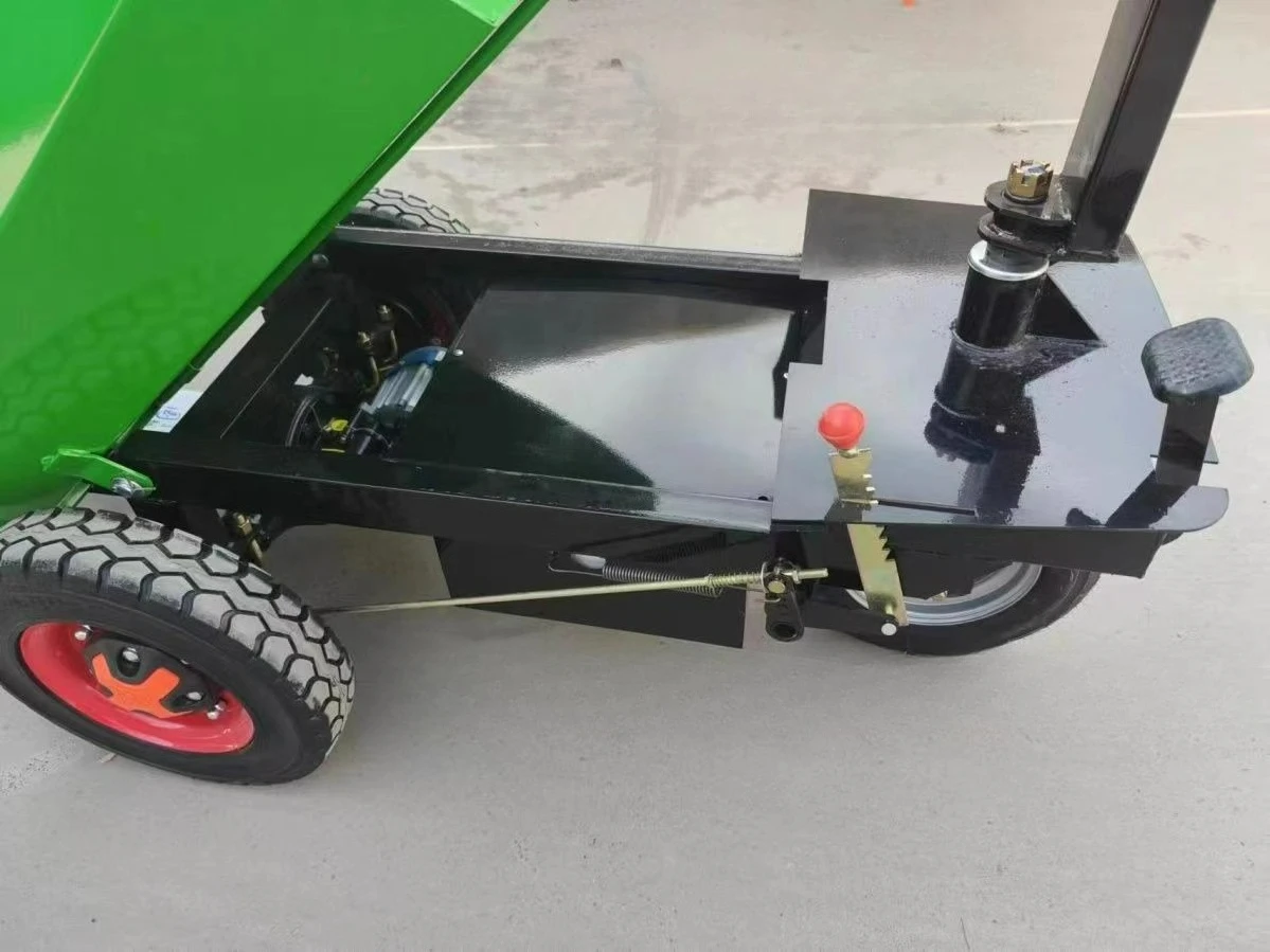 LTT orchard construction site with hand push dump truck mortar breeding pull tricycle