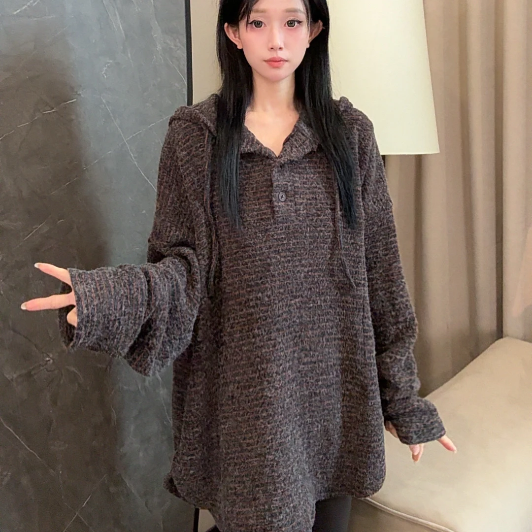 

Мягкая толстовка с длинными рукавами и капюшоном, на флисовой подкладке, удобная, для отдыха, из смесового хлопка и полиэстера, для женщин 8-24 лет