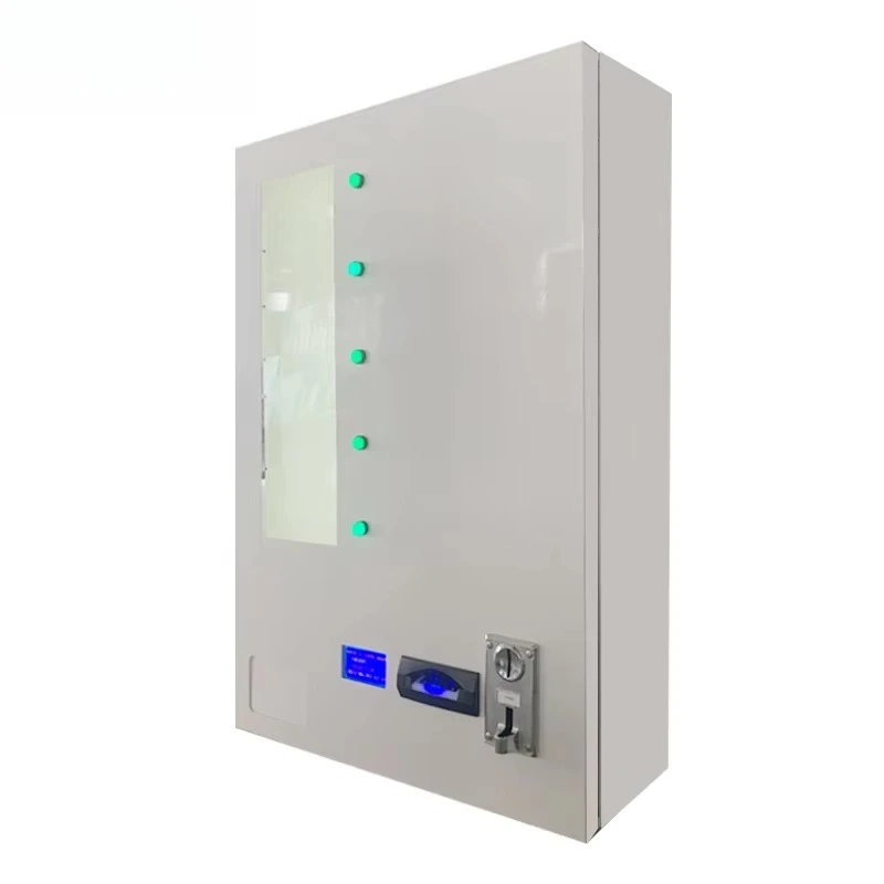 Máquina Expendedora de Pegatinas con 5 Selecciones y Múltiples Métodos de Pago para Bares, Universidades, Parques y Centros Comerciales, Apta para Pegatinas y Tarjetas de Juego
